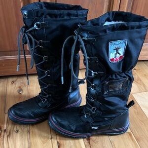 PAJAR GRIP BOOTS WOMEN'S WINTER LACE UP TALL BOOT size 7-7 1/2